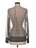Yoana Baraschi 100% Polyester Silver Long Sleeve Blouse Size M - photo 2
