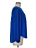 Rebecca Taylor 100% Polyester Blue Long Sleeve Blouse Size 6 - photo 4