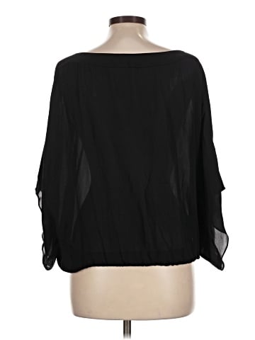 Adam Lippes 3/4 Sleeve Silk Top (view 2)