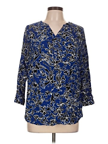 Rebecca Malone 3/4 Sleeve Blouse (view 1)