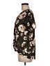 West Kei Floral Black Short Sleeve Blouse Size M - photo 5
