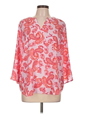 Chaus 3/4 Sleeve Blouse (view 1)