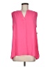 Chaus 100% Polyester Pink Sleeveless T-Shirt Size M - photo 1