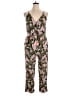 Love Tree 100% Polyester Floral Green Jumpsuit Size 2X - photo 1