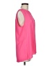 Chaus 100% Polyester Pink Sleeveless T-Shirt Size M - photo 4