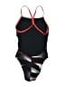 Speedo Graphic Black One Piece Swimsuit Size 8 - Med - photo 2