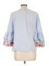 Crown & Ivy Blue 3/4 Sleeve Blouse Size L - photo 2