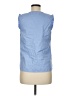 J.Crew 100% Cotton Blue Sleeveless Blouse Size 6 - photo 2