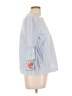 Crown & Ivy Blue 3/4 Sleeve Blouse Size L - photo 4