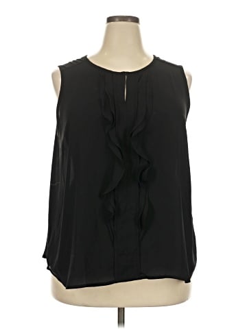 Roz & Ali Sleeveless Blouse (view 1)