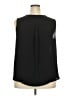 Roz & Ali 100% Polyester Black Sleeveless Blouse Size 2X - photo 2
