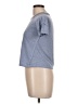 Dillard's Blue Short Sleeve T-Shirt Size L - photo 5