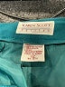 Karen Scott Solid Teal Formal Skirt Size 12 - photo 4