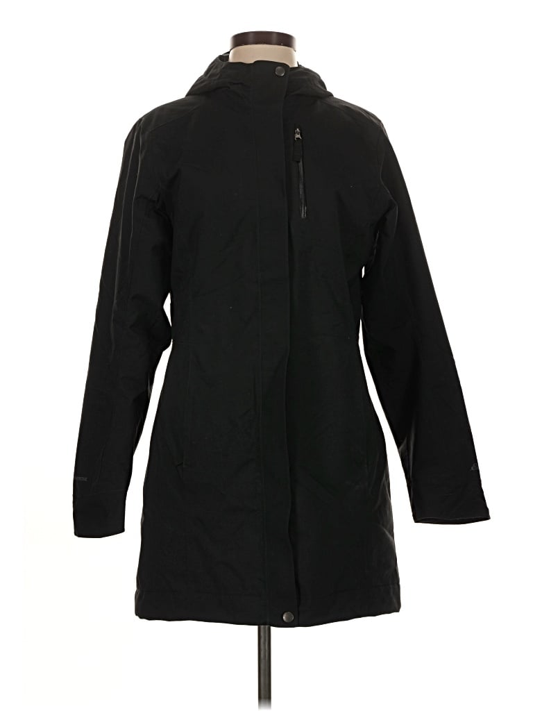 Pre-owned Eddie Bauer Coat In Black
