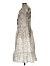 Samsoe Samsoe 100% Polyester Animal Print Ivory Cocktail Dress Size L (estimated) - photo 5