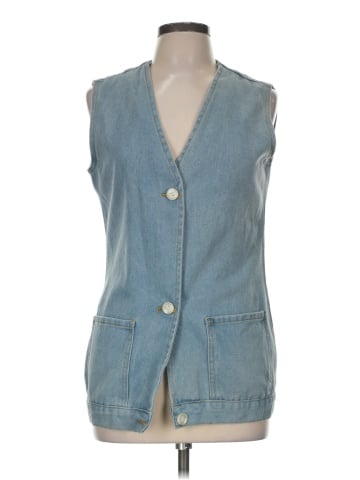Unbranded Denim Vest (view 1)