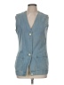 Unbranded Blue Denim Vest Size M - photo 1