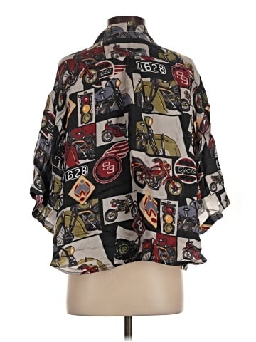 Hache Short Sleeve Blouse (view 2)