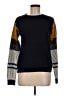 Cable Stitch 100% Cotton Color Block Blue Pullover Sweater Size M - photo 1