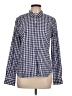 UNTUCKit 100% Cotton Checkered-gingham Blue Long Sleeve Button-Down Shirt Size 12 - photo 1