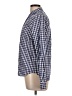UNTUCKit 100% Cotton Checkered-gingham Blue Long Sleeve Button-Down Shirt Size 12 - photo 5