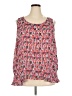 Nic + Zoe 100% Polyester Pink Sleeveless Blouse Size 2X - photo 1