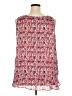 Nic + Zoe 100% Polyester Pink Sleeveless Blouse Size 2X - photo 2
