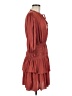 Maje 100% Polyester Burgundy Casual Dress Size EU (FR) 38 / US 6 - photo 4