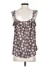 Bishop + Young 100% Polyester Blue Sleeveless Blouse Size S - photo 2