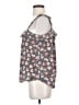 Bishop + Young 100% Polyester Blue Sleeveless Blouse Size S - photo 5