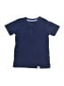 Free Planet Blue Short Sleeve Henley Size 4 - photo 1