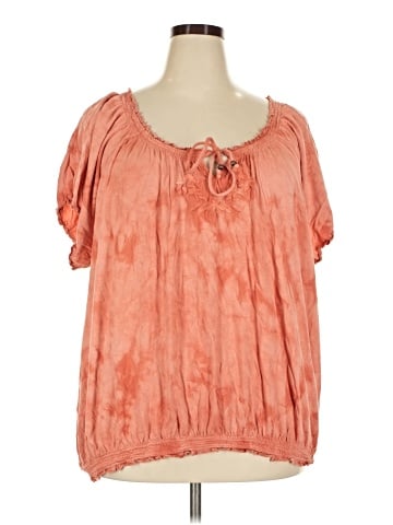 SONOMA life + style Short Sleeve Blouse (view 1)