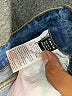 Shein Solid Blue Jeans Size XXL - photo 4