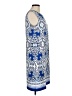 Sandra Darren Print Blue Casual Dress Size M - photo 4