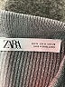 Zara Solid Gray Casual Skirt Size M - photo 4