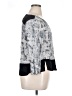 Calvin Klein 100% Viscose Silver 3/4 Sleeve Top Size XL - photo 4