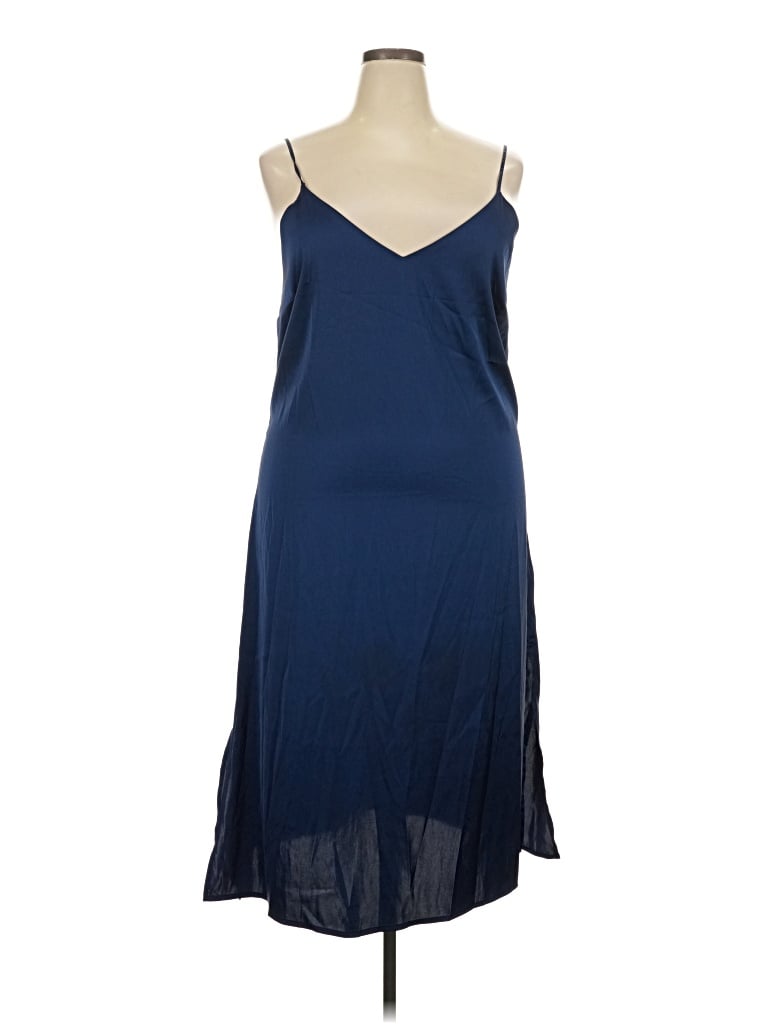 Pre-owned The Drop Casual Dress In Blue