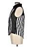 Paper Crane 100% Polyester Stripes Black Sleeveless Blouse Size M - photo 5