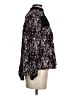 Cato 100% Rayon Black 3/4 Sleeve Blouse Size S - photo 4