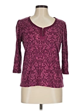 St. John's Bay 3/4 Sleeve Top (view 1)