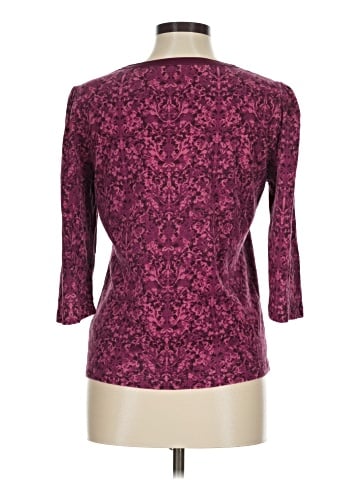 St. John's Bay 3/4 Sleeve Top (view 2)