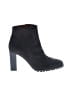 Massimo Dutti Black Brown Ankle Boots Size 10 - photo 1
