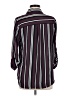 A. Byer 100% Polyester Stripes Burgundy 3/4 Sleeve Blouse Size M - photo 2