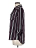 A. Byer 100% Polyester Stripes Burgundy 3/4 Sleeve Blouse Size M - photo 5