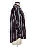 A. Byer 100% Polyester Stripes Burgundy 3/4 Sleeve Blouse Size M - photo 4