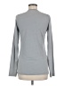 Isda & Co Metallic Silver Long Sleeve Top Size M - photo 2
