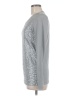 Isda & Co Metallic Silver Long Sleeve Top Size M - photo 5