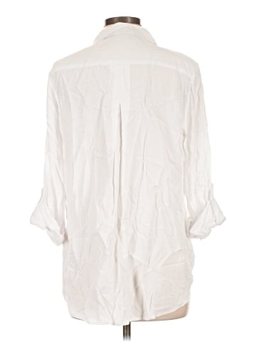 Velvet Heart 3/4 Sleeve Button-Down Shirt (view 2)