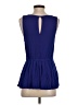 Deletta Blue Sleeveless Blouse Size S - photo 2