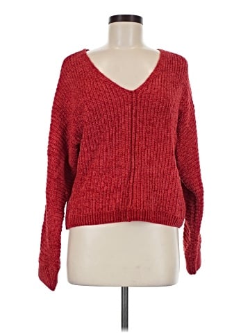 Pink Rose Pullover Sweater (view 1)